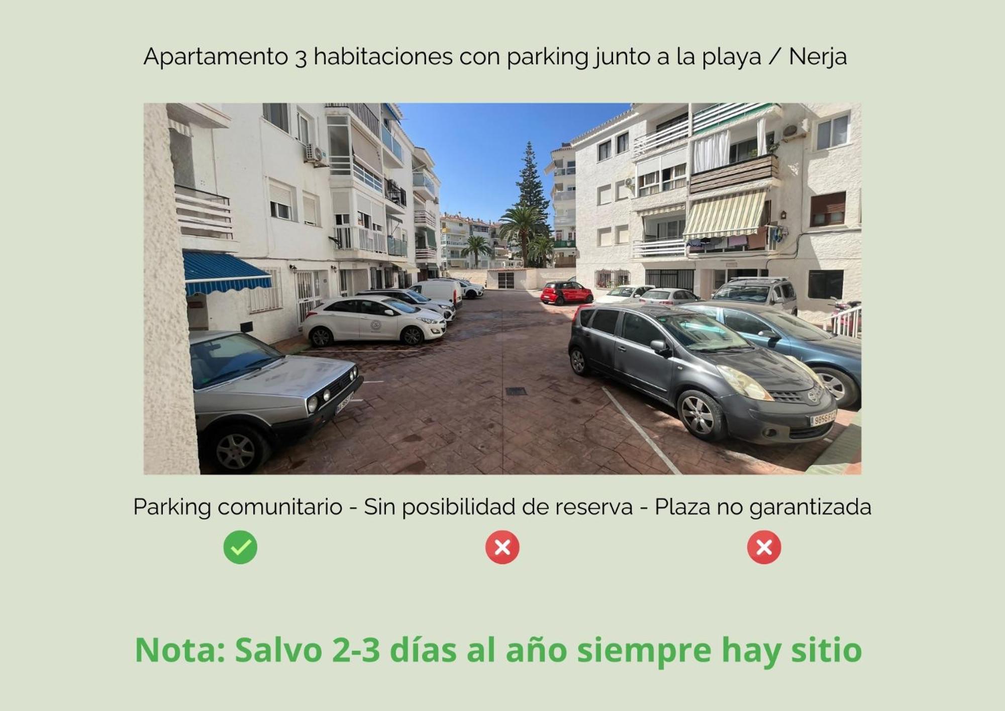 Apartamento 3 Hab Con Parking Junto A La Playa Nerja Exteriér fotografie